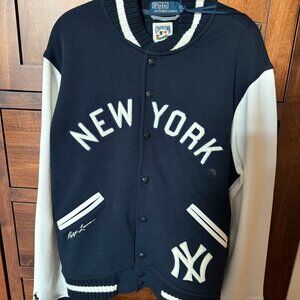 Ralph Lauren Yankees Fleece Bomber Jacket